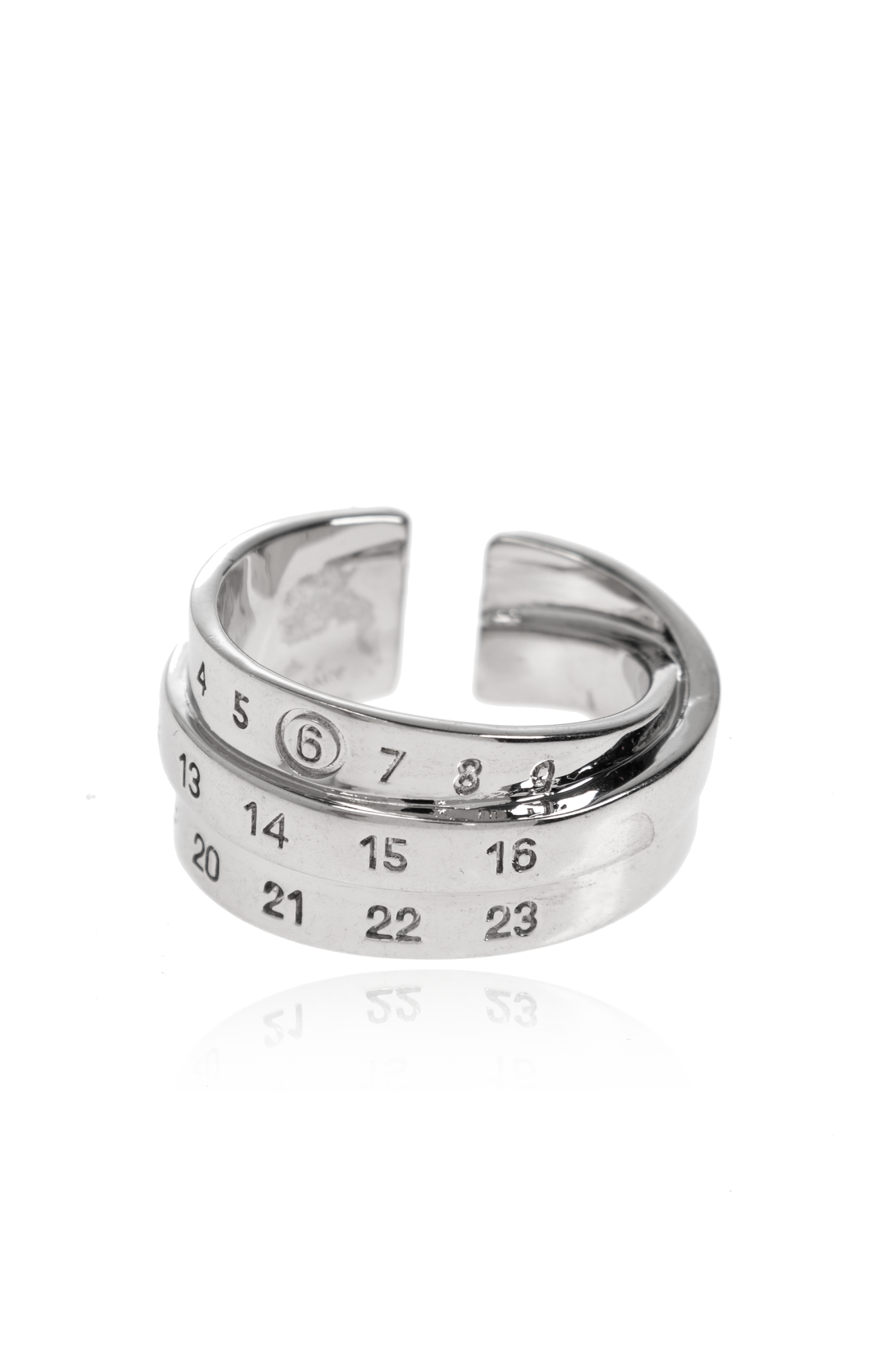Silver Brass ring MM6 Maison Margiela - Vitkac AS
